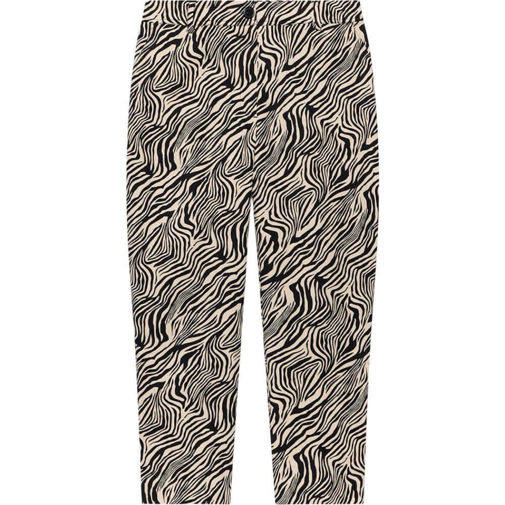 Mint Velvet Zebra Print Capri Trousers